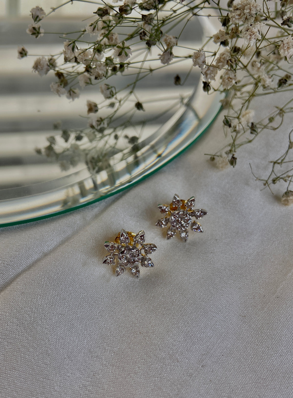 Zia Flower studs